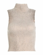 Peserico Womens Top in Rose gold