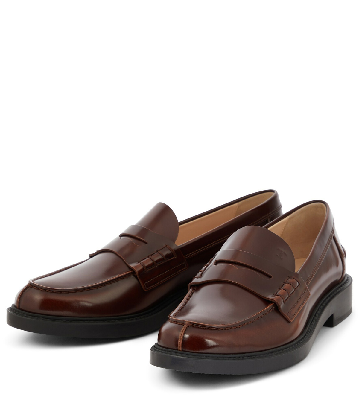 Tod's - Leather penny loafers
