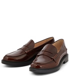 Tod's - Leather penny loafers