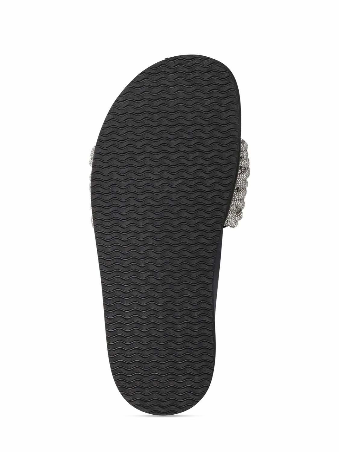 Slide Shoe Rope SIMKHAI - 20mm Haven Crystal & Rope Slides Simkhai