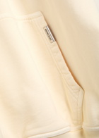 Represent Owners Club Hooded Cotton Sweatshirt Cream