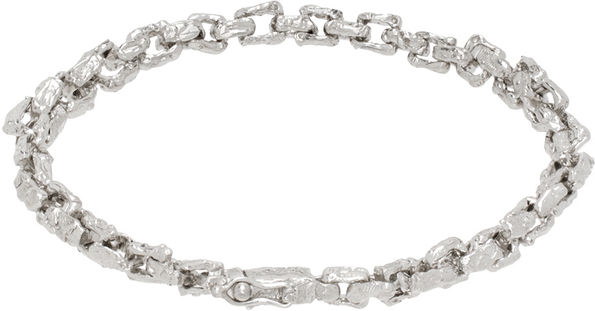 Vasiliki Silver Gleipnier Bracelet
