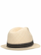 BORSALINO - Trilby Straw Panama Hat