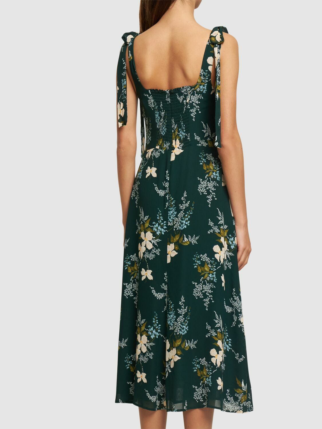 REFORMATION - Twilight Printed Viscose Midi Dress Reformation