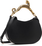 Lanvin Black Cat Leather Bag