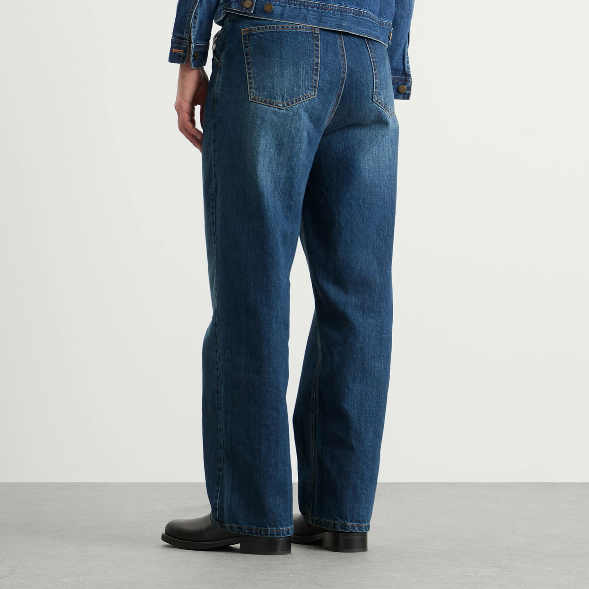 Carter Young Men's Big Ben Jean in Sawyer Wash