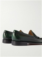 G.H. Bass & Co. - Weejun Heritage Larson Leather Penny Loafers - Green