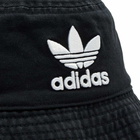 Adidas Women's Trefoil Bucket Hat in Black
