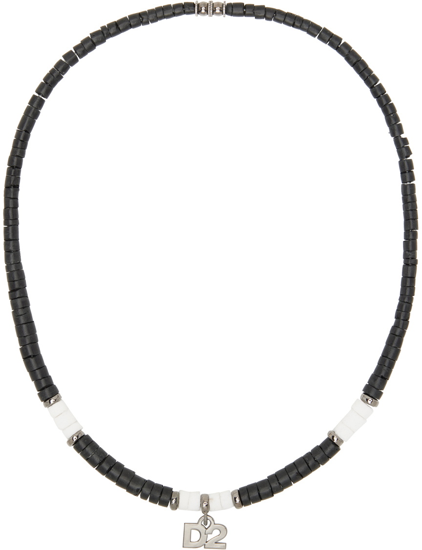 Dsquared2 Black Stones Necklace