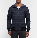 Canada Goose - Cabri Slim-Fit Quilted Nylon-Ripstop Hooded Down Jacket - Navy