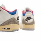 Air Jordan 3 Retro OG 'Seoul' Sneaker in White/Black/Sport Royal/Challenge Red