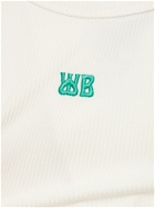 WALES BONNER - Organic Cotton Rib Knit Tank Top