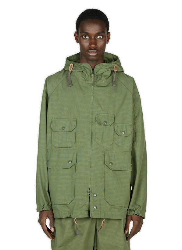 Photo: Engineered Garments - Atlantic Parka Jacket in Green