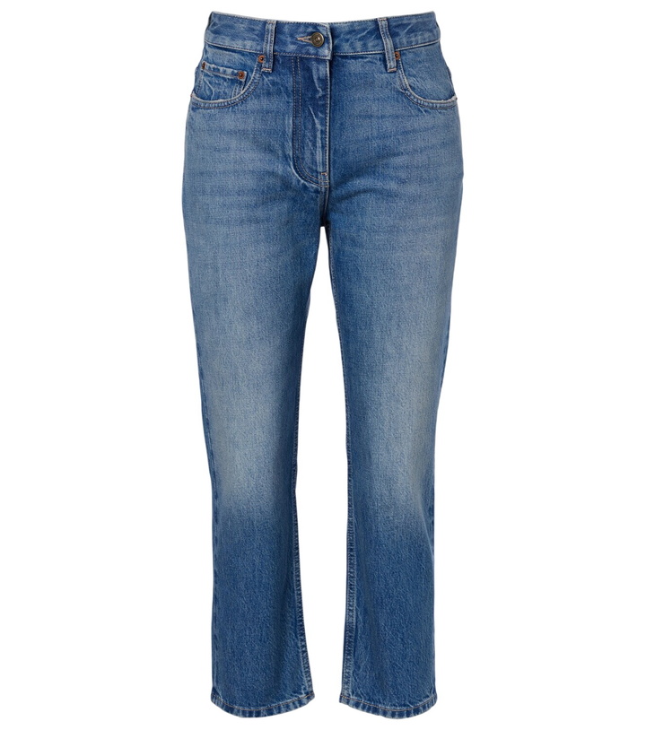 Photo: Valentino Faded straight jeans