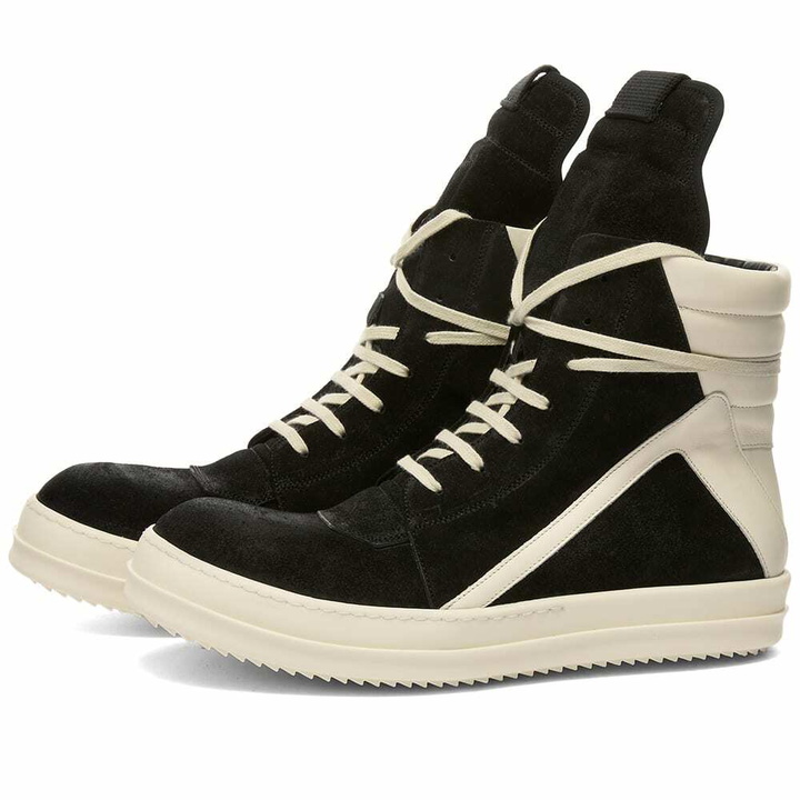 Photo: Rick Owens Suede Geobasket Sneaker