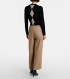 'S Max Mara Wool flannel sweatpants