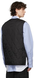 TAION Black Zip Down Vest