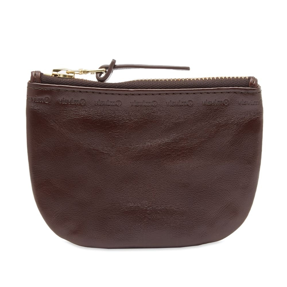 Photo: Visvim Men's Leather Zip Wallet in Dark Brown