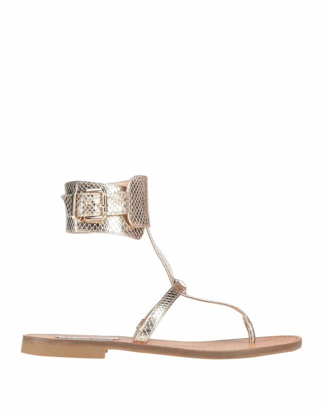 Photo: Steve Madden Womens Thong sandal in Gold