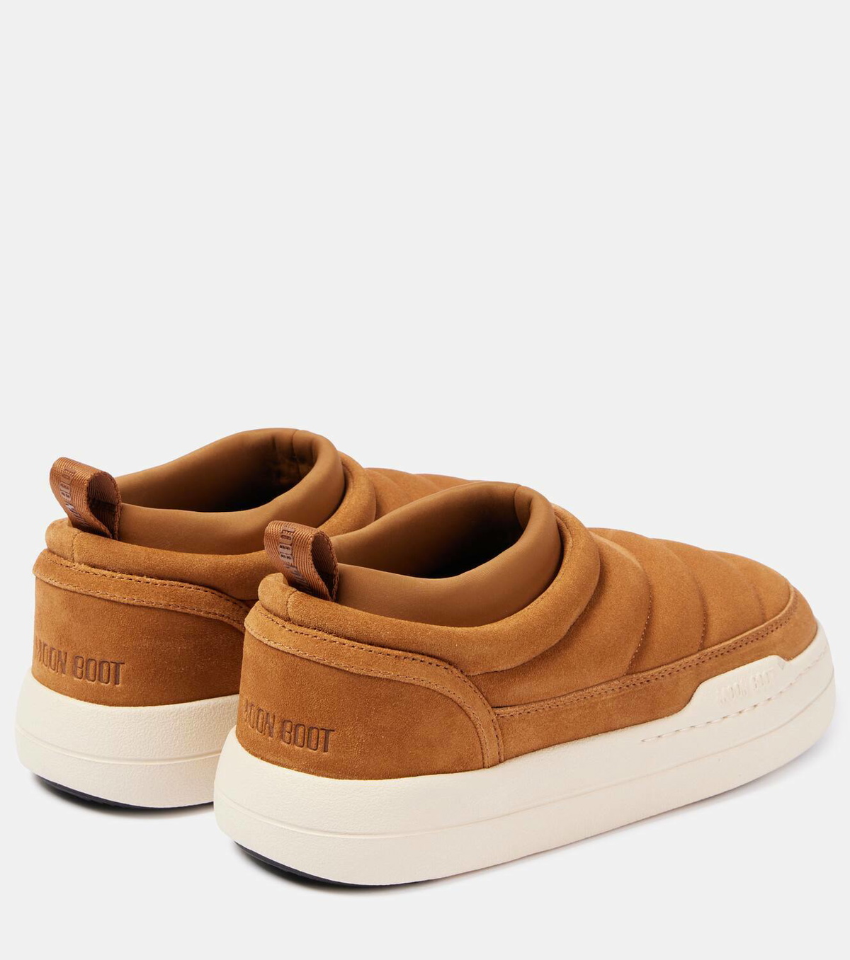 Moon Boot Park Soft suede slip-on shoes