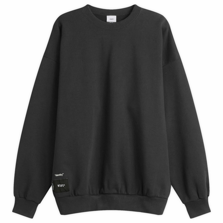 Photo: WTAPS Men's Identity Sweatshirt in Black