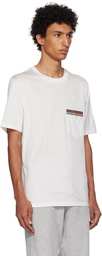 Paul Smith White Signature Stripe T-Shirt