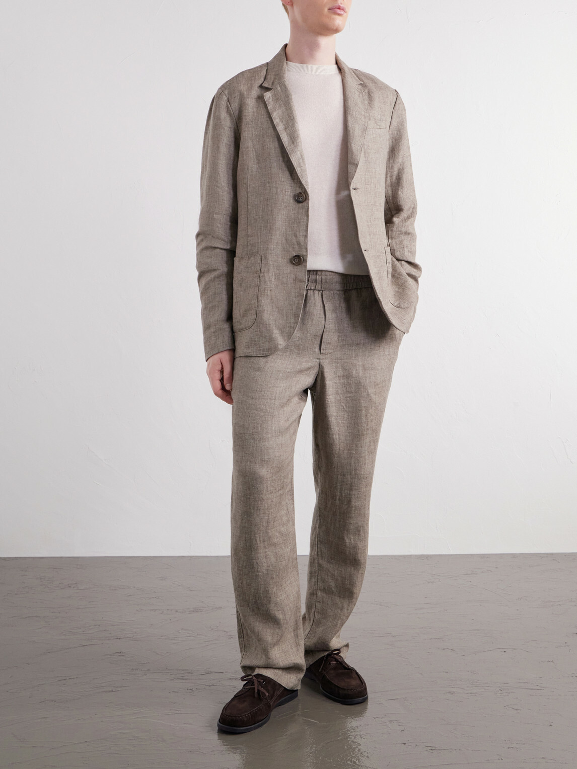 James Perse - Linen Suit Jacket - Neutrals