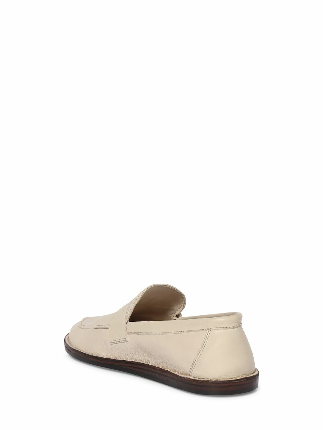 THE ROW Cary Leather Loafers The Row