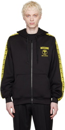 Moschino Black Double Question Mark Hoodie