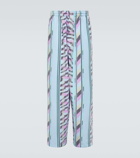 Balenciaga Printed fleece sweatpants