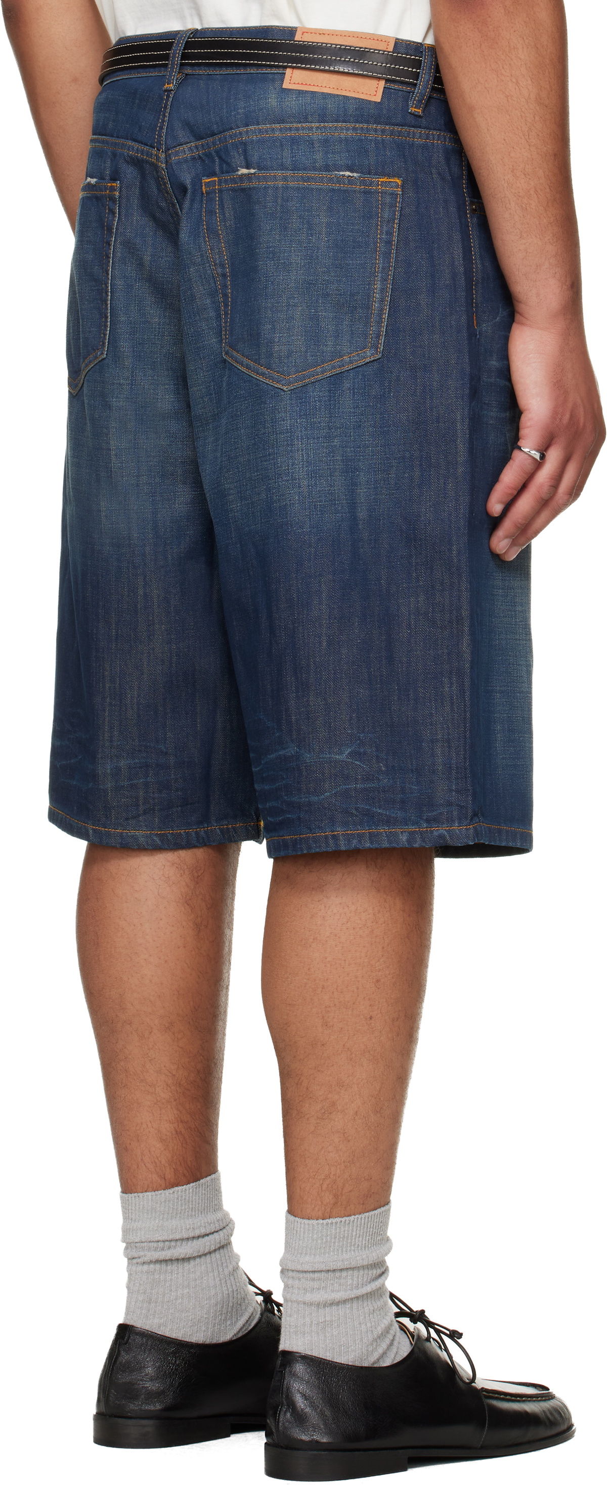 JEANERICA Blue Brera Denim Shorts
