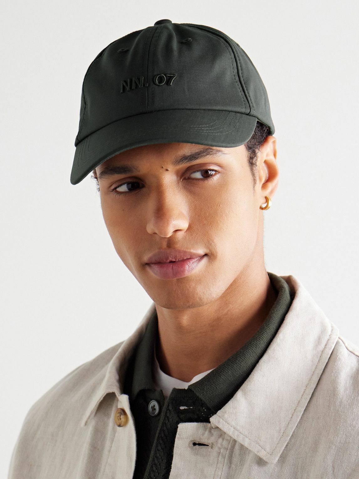 NN07 - Dad 1088 Logo-Embroidered Canvas Baseball Cap