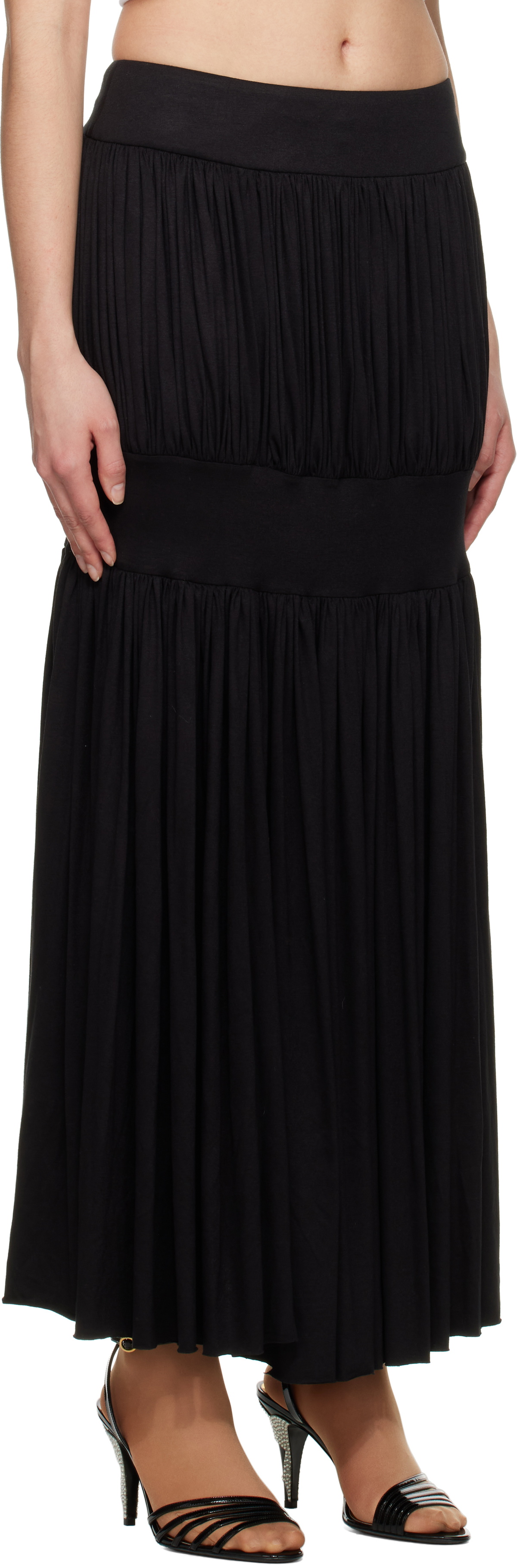 Nicklas Skovgaard Black Metha Maxi Skirt