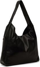 stein Black Leather Shoulder Bag