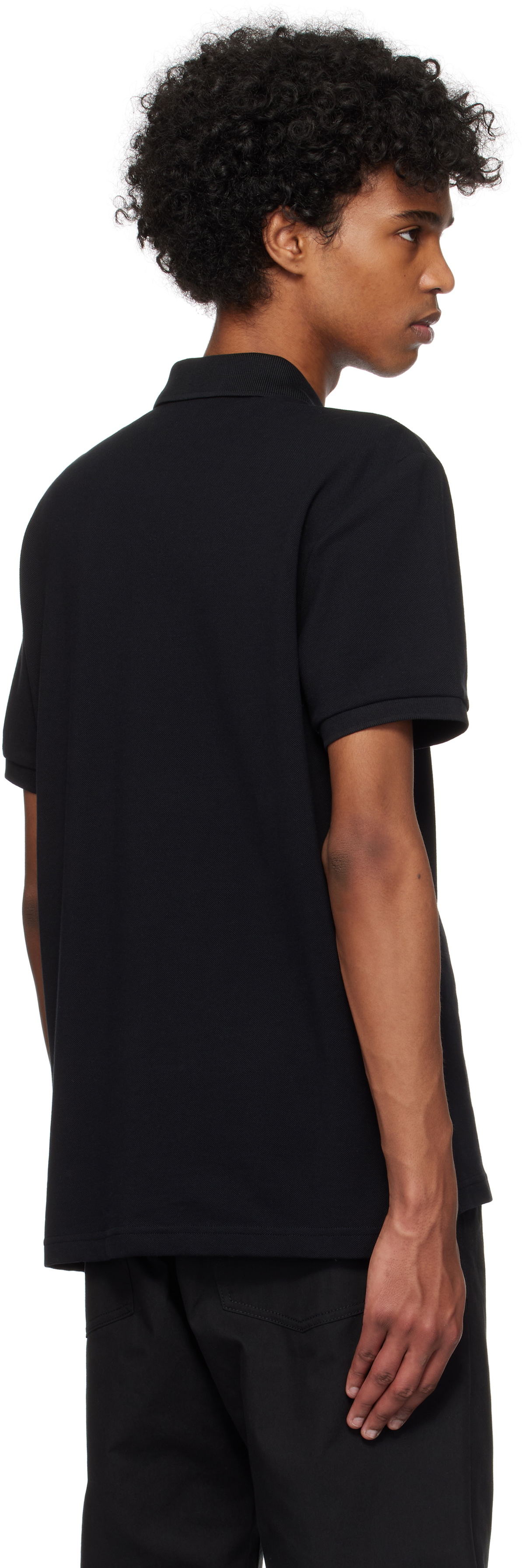 Moschino Black Teddy Bear Polo