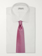 CHARVET - Silk-Jacquard Tie - Pink