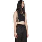 Fendi Black Forever Fendi Sports Bra