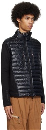 Moncler Grenoble Black Zip Down Jacket