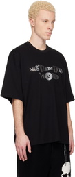 MASTERMIND WORLD Black MW Foil Logo SS T-shirt
