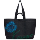 Kenzo Navy Kenzo Paris 'Kenzo Tulip' Large Tote