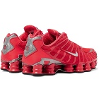 Nike - Shox TL Mesh and Rubber Sneakers - Red