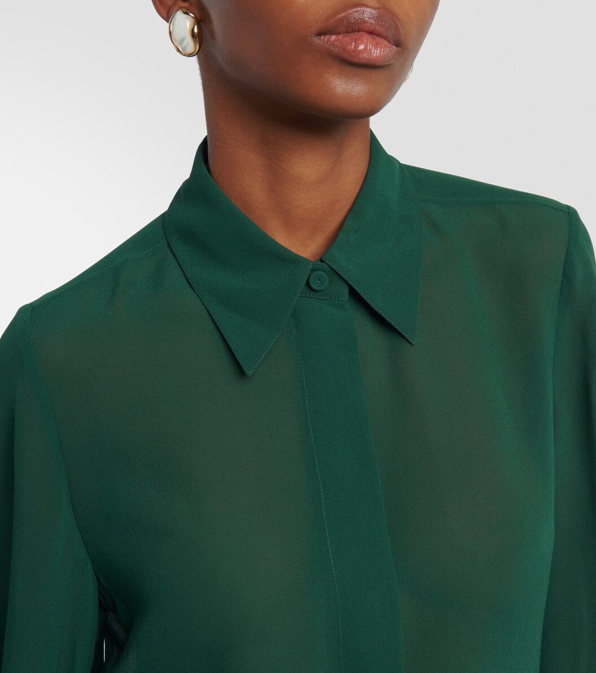 Cleo Blouse, 68 cm - GOTS - Gold Flower main image 1