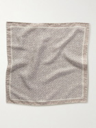 Brunello Cucinelli - Printed Silk Pocket Square