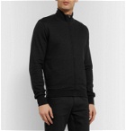 The Row - Howard Cotton and Cashmere-Blend Zip-Up Jacket - Black