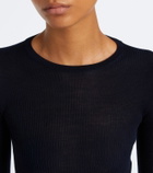 Jil Sander Ribbed-knit wool sweater