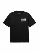 AMIRI - Jazz Wolf Logo-Print Cotton-Jersey T-Shirt - Black
