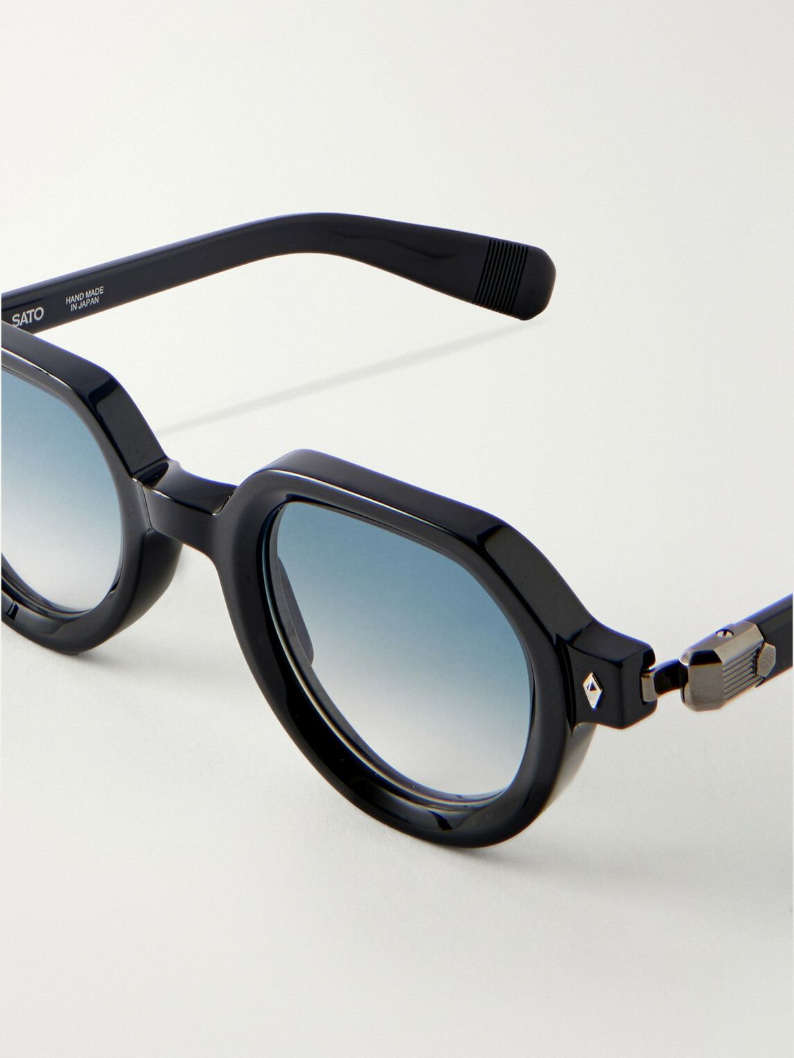 Sato - Elnat Round-Frame Acetate Sunglasses