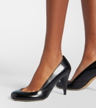 Le Monde Béryl x Kim Sion Sable 95 leather pumps