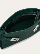 Ferragamo Mens Hug messenger bag in Green