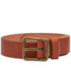 Red Wing Men's Leather Belt in Oro Russet Pioneer